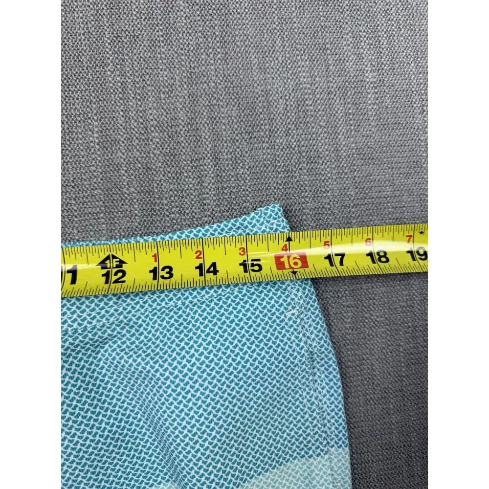Johnnie-O Swim Trunks Men’s Medium Blue Ombre Board Shorts Mesh Lined Surf